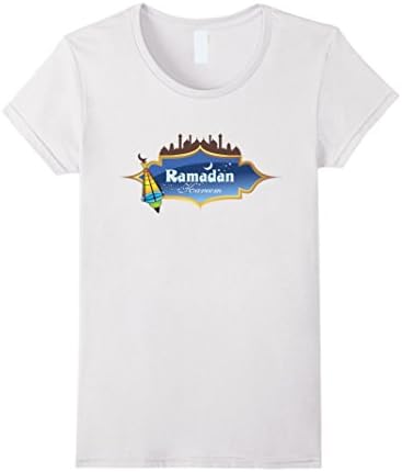 Women's Ramadan Kareem Funny T-Shirt For Mens an Womens XL White