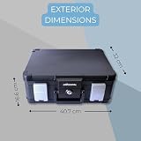 Cathedral Products DSBA4 UL Lockable A4 Fireproof Waterproof Security Chest view 2