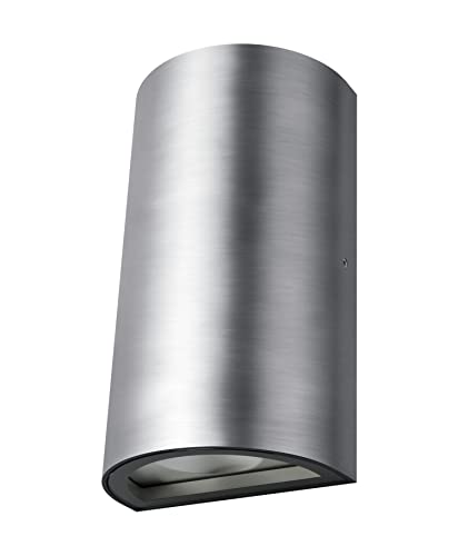 Wall and ceiling luminaire LED: for wall, ENDURA© STYLE UPDOWN / 11.50 W, 220…240 V, beam angle: 110°, Warm White, 3000 K, body material: aluminum, IP44, 1-pack