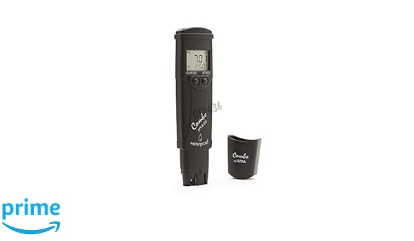 Comprobador PH/EC/TDS/C°, impermeable, con pilas: Amazon.es ...