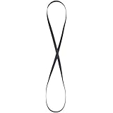 Bnineteenteam Black Rubber Record Belt, Player Belt with Compatible with Turntable, Phonograph Replacement Belt(1L11 270mm)