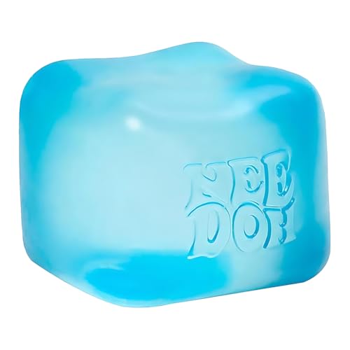 Glow in The Dark Sensory Cube Fidget Toy, Soft TPR Luminous Squeeze Block, Portable Stress Relief Hand Toy, Compact Decompression Cube, Safe Cute Desktop Play Toys for Kids and Adults