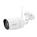 1080P WiFi Bullet IP Camera Built-in 128Gb SD Card Slot with IR LED Night Vision/Motion Detection/Support Two-Way Audio Security Surveillance for Indoor Outdoor primary