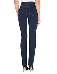 FDJ Francés Dressing Jeans damaes Cómodo Denim wonderwaist pantalones pierna recta en índigo