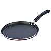 Vinod-Cookware-Zest-Non-Stick-Induction-Friendly-Dosa-Tawa-Diameter-25CM-Thick-4mm Vinod Pancake Pan Non Stick Crepe Pan, Chapati, Roti & Dosa Tawa for Induction Hob, Gas & Ceramic Stoves, Scratch…