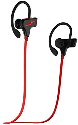 Rekidm Wireless Headphones V4.1 Wireless Sports Earphones Waterproof HD Stereo Earbuds for Gym Running Noise Cancelling Headsets
