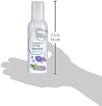 Hairwonder by Nature Botanical Styling Mousse Extra Strong, 200 ml (Pack of 1) - Image 4