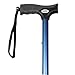Carex Soft Grip Folding Cane - Foldable Walking Cane For Women and Men - Adjustable Height (33