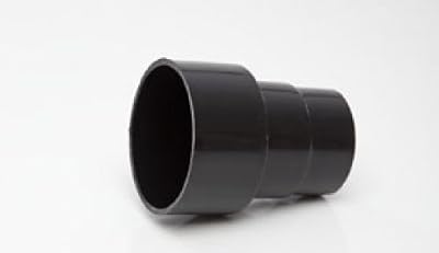 Polypipe 68mm Round Downpipe Connector CI/AC Black RR131B