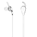 GLCON GS-09 Mini Lightweight Wireless Stereo Bluetooth BT Headset In-Ear Headphone Earphone Earpiece Earbud Microphone Mic,Noise Cancellation,for iPhone 5 6 7 iPad iPod Galaxy Android Cell Phone,White