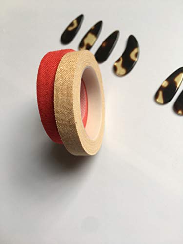 Guzheng Nail Jewelry Nail Cover Banjo or Ukulele Tape Cotton Guzheng Guitar Lute Finger Nail Tape Portable Kite String Instrument Parts Accessories Nail Tape Roll 4pcs - Thumbnail 3