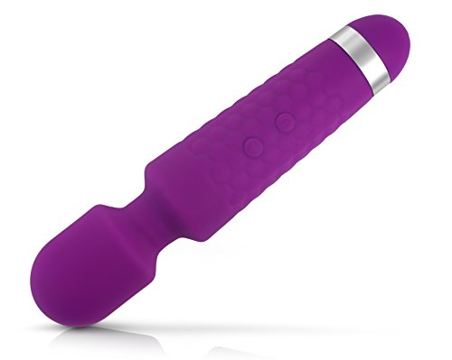 LoveI Silicone USB Rechargeable 12 Speed Vibrating Personal Massager (Purple)