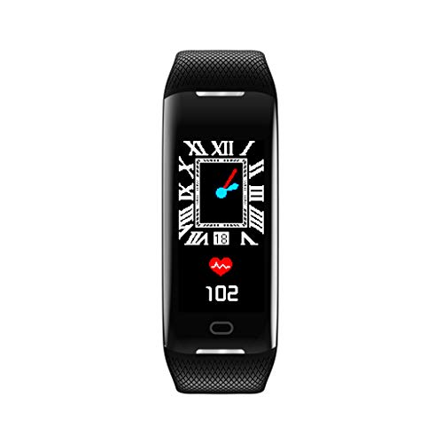 Itlovely Fitness Trackers, IP68 Waterproof with Heart Rate Monitor, Bluetooth 4.0 Waterproof Smart Fitness Wristband Silicone Bracelet with Pedometer Step and Sleep Monitor
