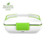 YOHOOLYO Electric Lunch Box Food Heater Portable Food Warmer 110V Home Use with Removable Stainless Steel Container Food Grade Material