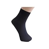 Surker 10 Pairs Men's Bamboo Fiber Ultra-thin Breathable Socks CL00096A(10)