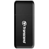 Transcend TS-RDF5K USB 3.1 SDHC/SDXC/microSDHC/SDXC Card Reader, Black