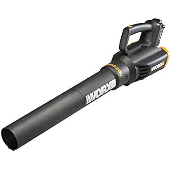 batteries worx cordless blower volt leaf speed power