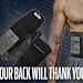 Lower Back Brace Lumbar Support Belt – Protects & Relieves Back Pain with Dual Adjustable Straps & Breathable Mesh Panels - Super Waist Support & Brace Belt (1 Size FITS Most)