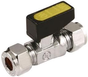8mm Compression Mini Gas Ball Valve Connector