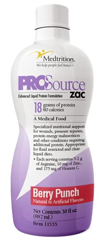 Medtrition ProSource Zac Berry Energy Punch (Pack of 4 Bottles)