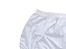 Haian Adult Incontinence Pull-on Plastic Pants Color White 3 Pack (Medium)