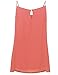 Plus Size High Neck Pleated Top Coral Size 3XL