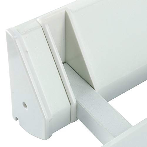 9milelake Wall-mounted Drop-leaf stool, Foldable Shower Seating Chair, Folding Bath Seat (V-FWH01-W) - Thumbnail 6