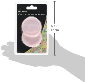 Royal Functionality Cotton Powder Puffs, 2-Piece, 2 Count (Pack of 1) - Image 4
