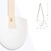 Mkono Ceramic Hanging Planter Succulent Air Plant Flower Pot Wall Decor, Set of 3