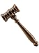 Rubies Adult Judge's Costume Accessory Plastic Judge's Gavel, Brown, One Size US for Themed Parties and Halloween