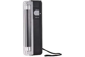 2-in-1 Portable Mini Money Detector - UV Light Cash Currency Checker for USD, Euro, Pound - Easy to Use, Compact & Lightweigh