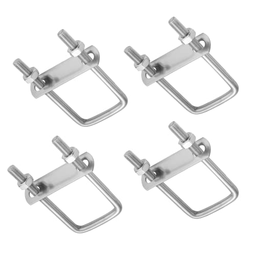 thumbnail image 2 of METALLIXITY U Bolts 4Set (M6x25x50mm), Square U Bolt Kits 304 Stainless 2 of 9