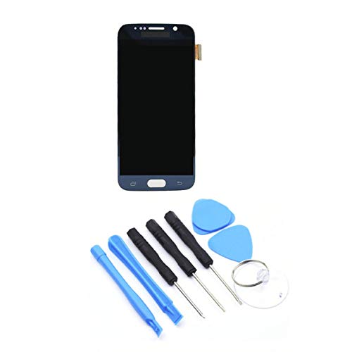 Cumtur LCD G920F/G920A/V/T/P Display Touch Screen Assembly Replacement for Samsung Galaxy S6 Smartphone Repair Accessories