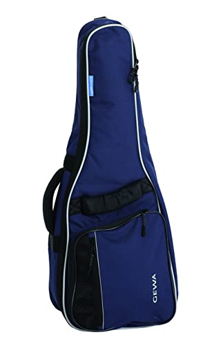 Gewa 212131 Housse Guitare Economy 1/4-1/8 Guitare Classique Gig Bag, Bleu, Indéchirable Et Imperméable