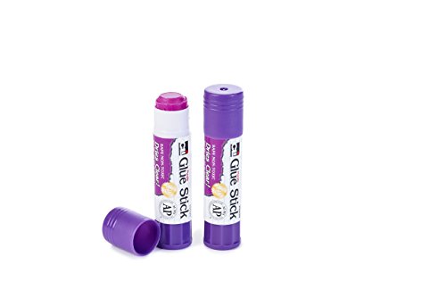 Charles Leonard Glue Sticks, AP Certified Non-Toxic, 0.28 Ounce, Purple, 30-Pack (95623)