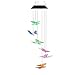 AceList Butterfly Wind Spinner Solar Lights Garden Outdoor Decorations for Patio Yard Pathway Decor