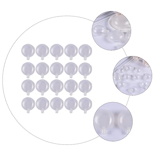 Toyvian 100pcs Rattle Box Repair Toy Squeakers Rattle Balls Rattles Boxes Mixed for Sewing in