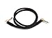 Monoprice1/4-Inch TS Right Angle Male to 1/4-Inch TS Right Angle Male Cable - 3 Feet - 16AWG, Gold Plated - Premier Series