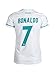 Real Madrid #7 Ronaldo 2017 2018 Home White Kids Jersey (XL)