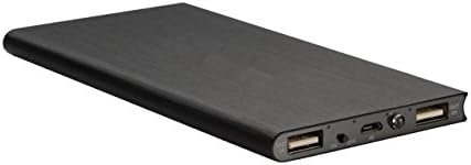 2018 NEW Portable PowerBank Charger, 10000mAh PowerCore External Battery Pack, Dual USB Output for IPad IPhone Samsung ALL Devices, HIGH-SPEED Charging, LED Flashlight, UltraThin Lightweight PowerBank