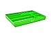 Olsa Tools | Tool Box Organizer Tray | Parts Organizer Tray for Small Parts & Tools | 10-Compartments (GREEN)
