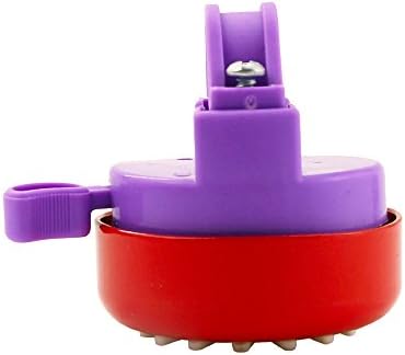 purple bicycle bell