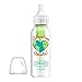 Dr. Brown's Natural Flow Anti-Colic Options+ Narrow Baby Bottle, Dream Adventure, 8 oz/250 mL, with Level 1 Slow Flow Nipple, 0m+, 4 Count (Pack of 1)