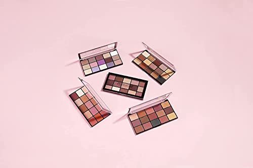 Revolution, Reloaded Eyeshadow Palette, Highly Pigmented, Matte & Shimmer Finishes, 15 Shades, Iconic 3.0, 0.58 Oz