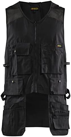 Amazon.com: Tiger Trends Men Work Vest Pockets Utility Vest Tool