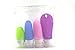 LUOYIMAN Compact Small Travel Bottles Set Silica Gel Light and Soft (Colorful)
