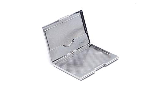 Business Card Case for Ladies - Luxurious Crystal Rhinestone Calling Card Holder for Professional Women - Slim/Fits: 15~20 Cards | Impress Your Prospects & Clientele with Impeccable Class & Demeanor!