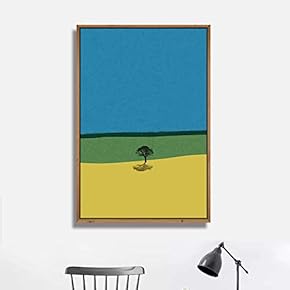 Framed Canvas Wall Art for Living Room, Bedroom Natural Scenery Canvas Prints for Modern Home Decoration Ready to Hang - 16"x24" inches