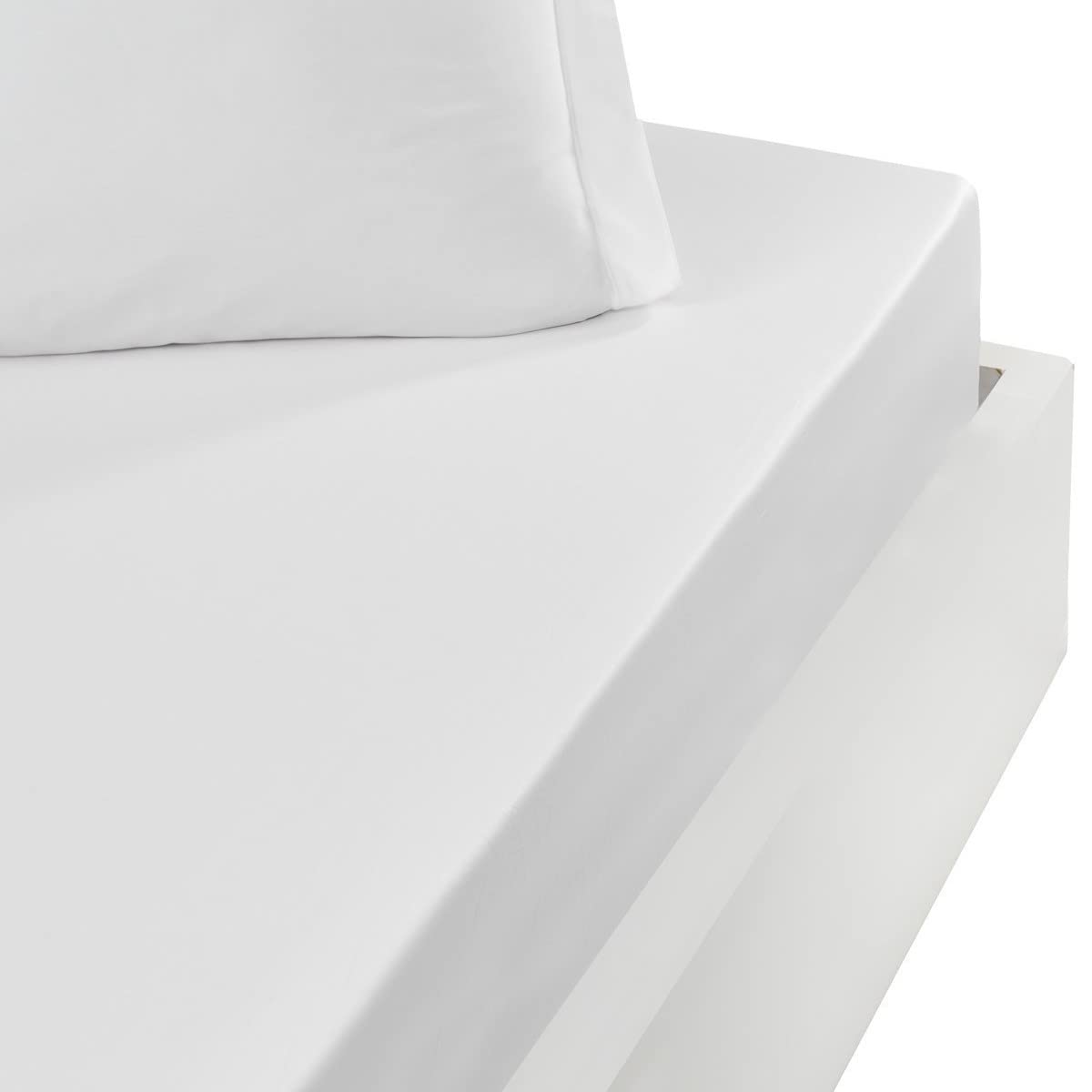 Sensei La Maison du Coton Percale Soft Cotton Fitted Sheet 40 cm