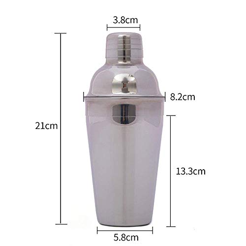 Bar-Set, 7-teiliges Cocktail-Shaker-Bar-Werkzeug aus Edelstahl, Premium-Bartending-Kit für Geschenke für Zuhause, Bars… – Bild 5